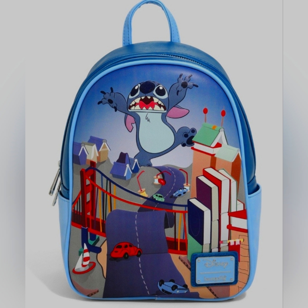 Stitch Badness Level Mini backpack Loungefly from Lilo and Stitch